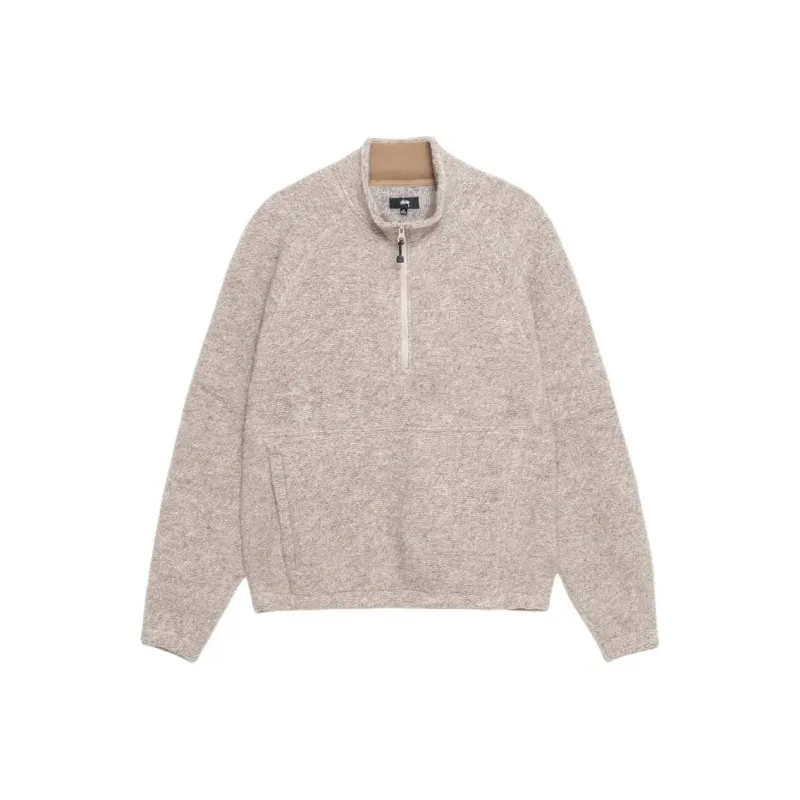 Stussy Wool Blend Sherpa Mock Neck-4