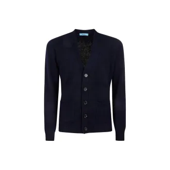 Drumohr V neck Lambs wool Cardigan