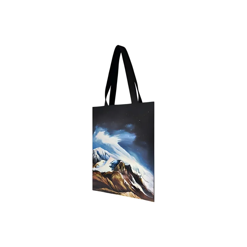 MAH Polyester Shoulder Bag Regular Unisex Mountain Green Twilight Snow-1