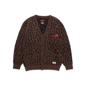 WACKO MARIA x LUOSHUIGOU LIANMINGKUAN FW24 Sweater Unisex Brown