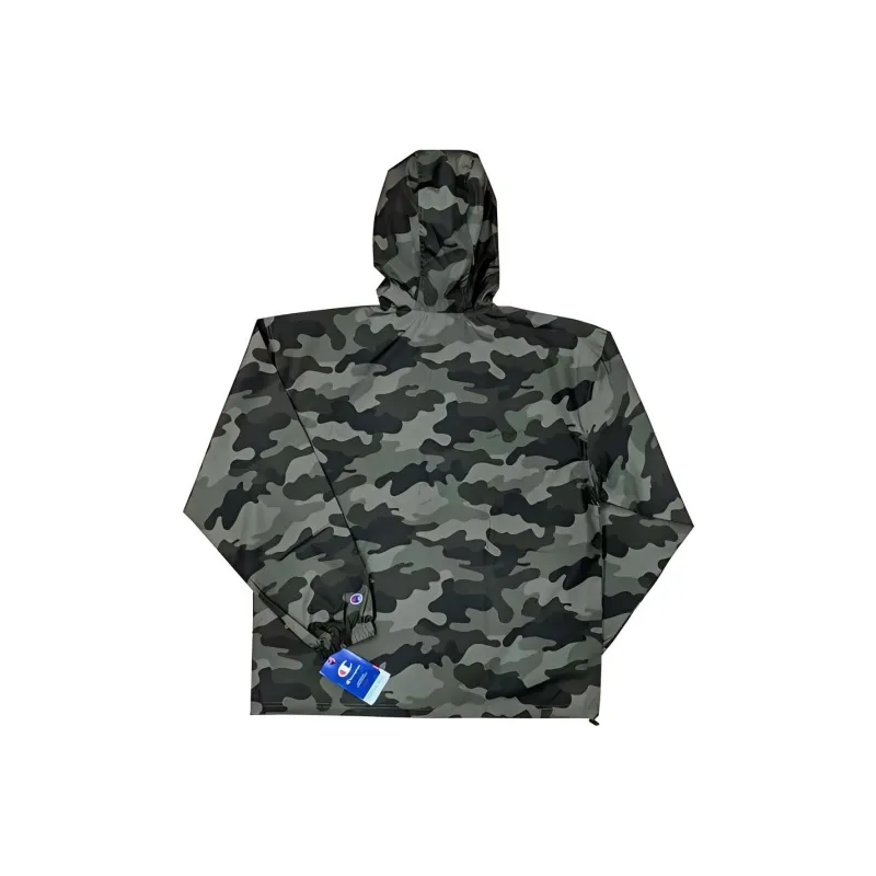 Champion Jacket US Version Unisex Green Camouflage-1