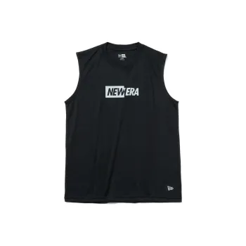 New Era Split Logo Tank Top Unisex Black