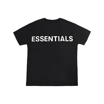 Fear Of God Essentials SS20 T Shirt Unisex Black