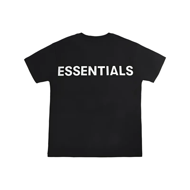 Fear Of God Essentials SS20 T Shirt Unisex Black-0