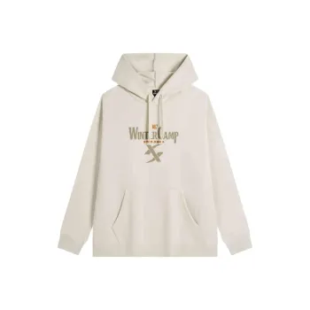 XTEP Sweatshirt Men's Cotton White