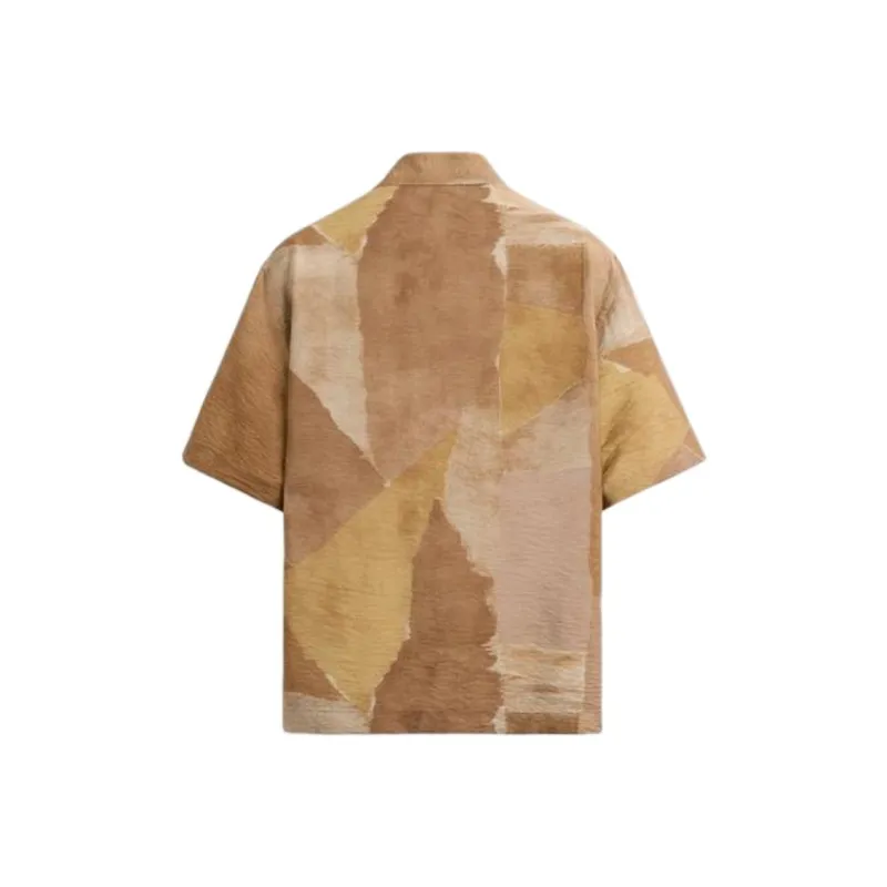 ZARA Shirts Men Brick Red-1