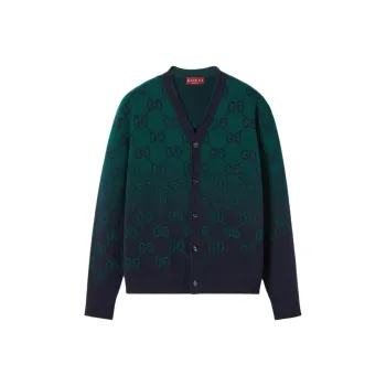 GUCCI Degrade Jacquard Cardigan