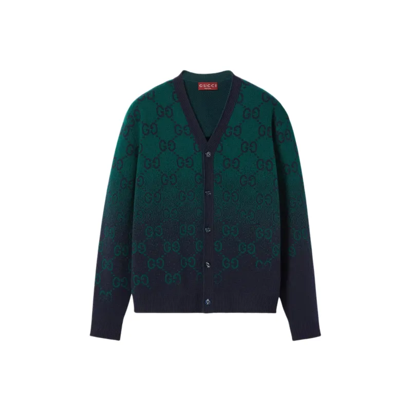 GUCCI Degrade Jacquard Cardigan-0