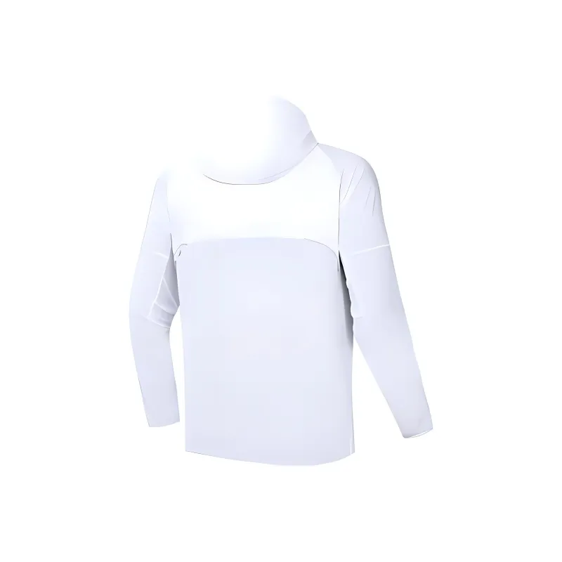 Anta Running Collection Trench Coat Men's Pure White-1