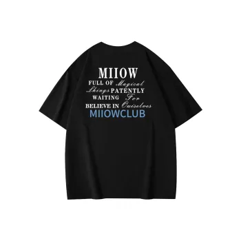 MIIOW Trendy Party Collection Cooling Summer Collection T Shirt Unisex