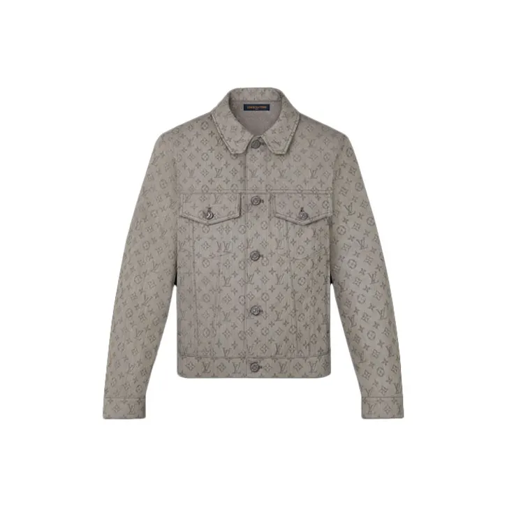 LOUIS VUITTON Jacket Men's Brown-0