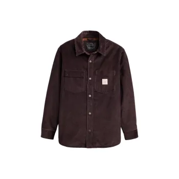 Levis Shirts Men Brown