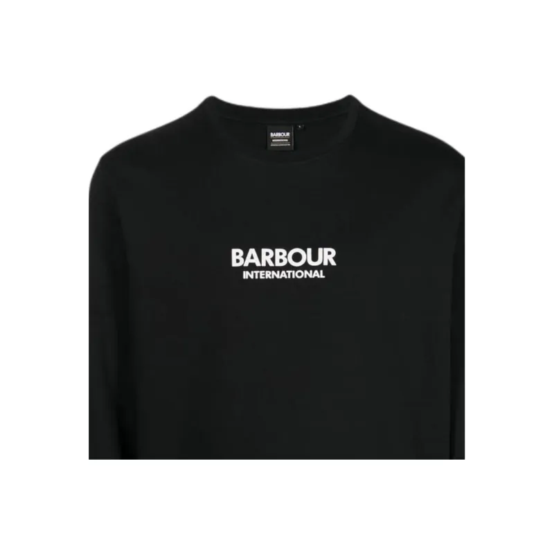 BARBOUR Sweatshirts Men Black-2