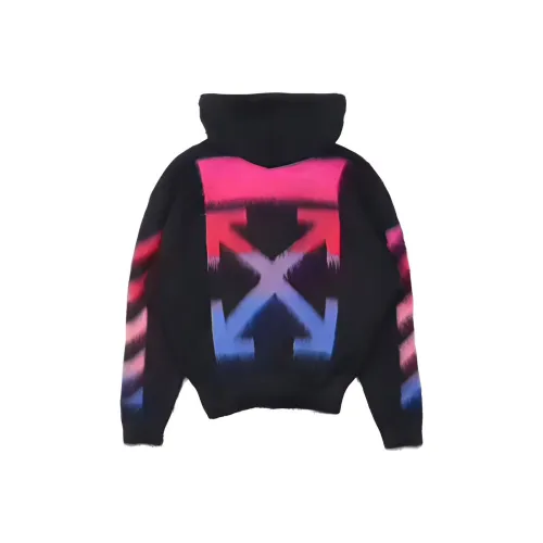 OFF WHITE Diag Brushed Zipped Hoodie