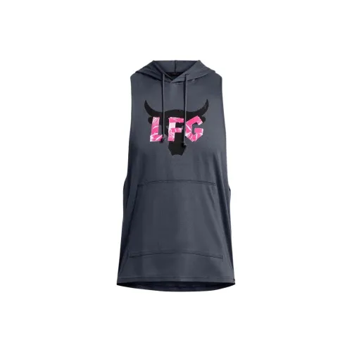 Under Armour Men Project Rock LFG Graphic Sleeveless Hoodie