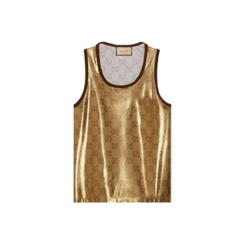 GUCCI Gg Technical Jersey Tank Top