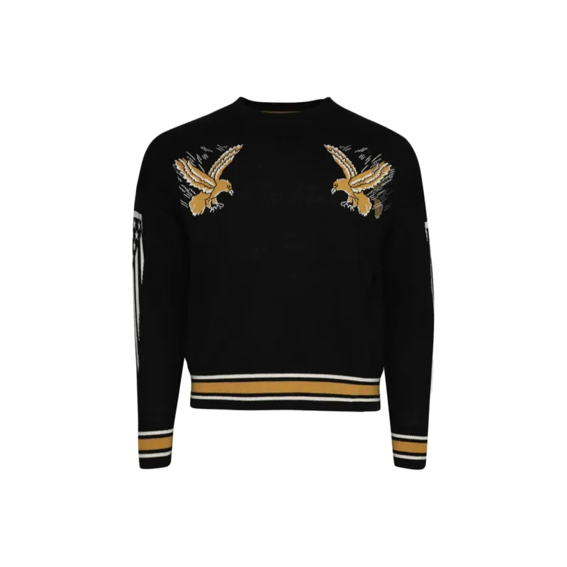 RHUDE Eagle Souvenir Knit Crewneck-0