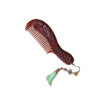 FANGYUANXIAOFU Rosewood Wooden Comb Women's