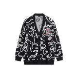 Black All over Print
