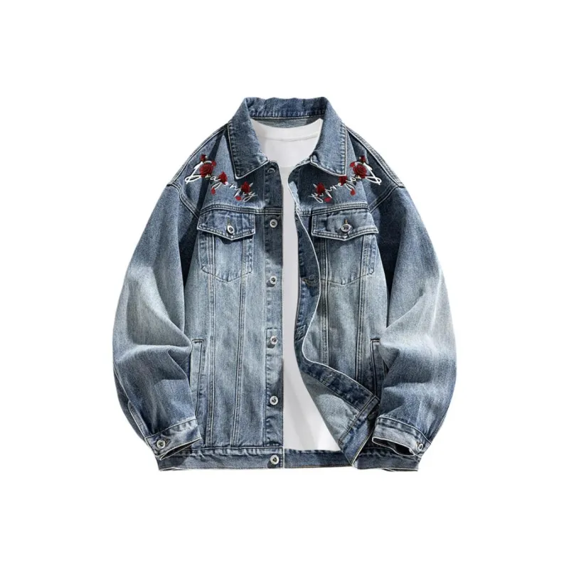 RED DRAGONFLY Denim Jacket Unisex-5