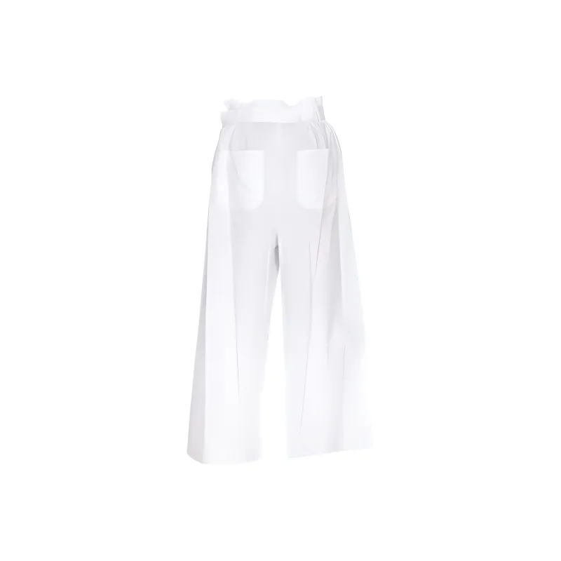 PINKO Belted Wide Leg Trousers-1