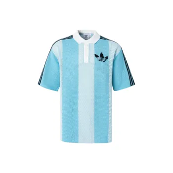Adidas Originals BLOKECORE SHORT SLEEVE POLO SHIRT Polo Shirt Unisex Light Green