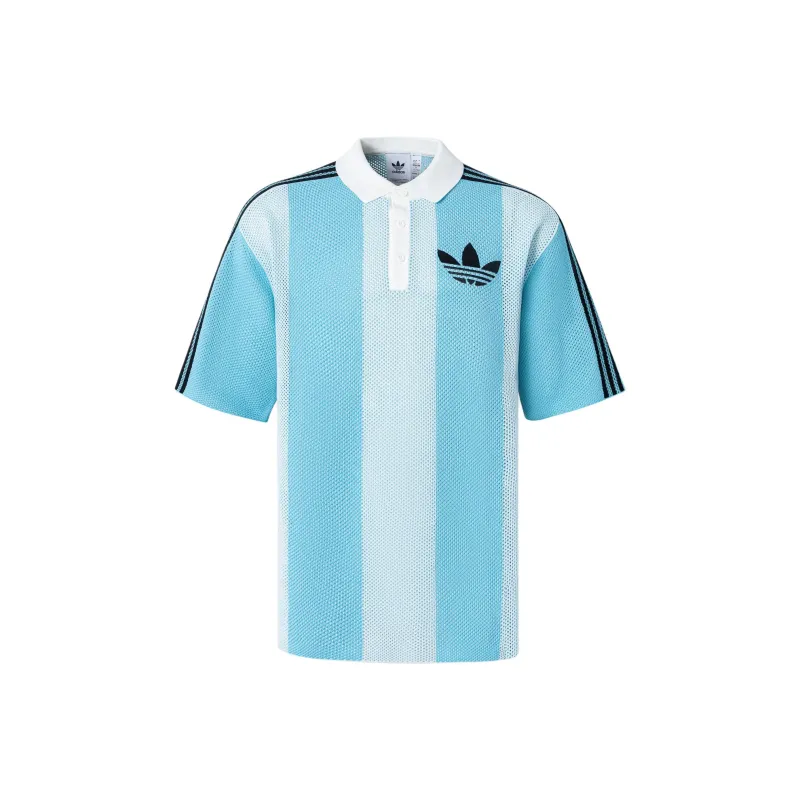 Adidas Originals BLOKECORE SHORT SLEEVE POLO SHIRT Polo Shirt Unisex Light Green-0