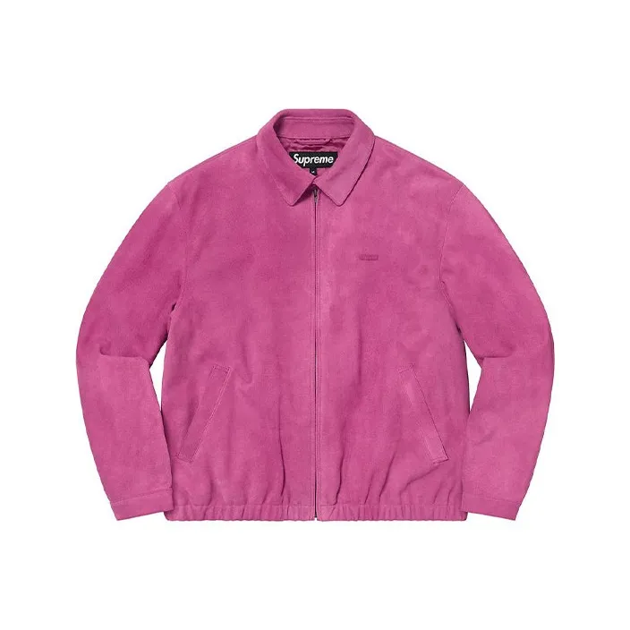Supreme Suede Harrington Jacket-3
