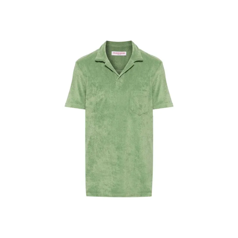 Orlebar Brown Terry Towelling Polo Shirt-0