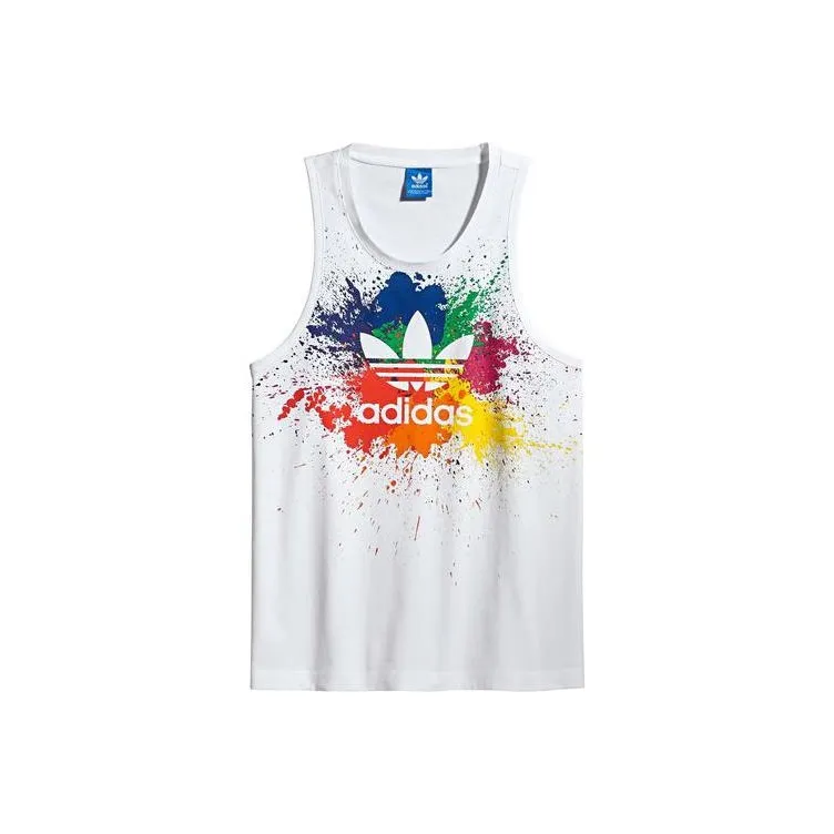Adidas Originals Tank Tops Men White-0