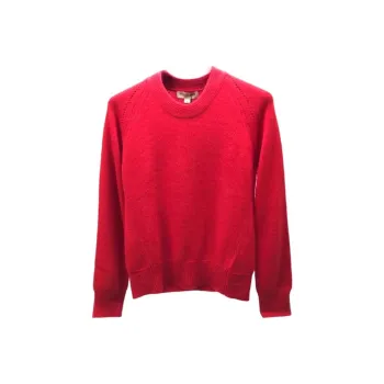 Burberry Sweaters Men Red