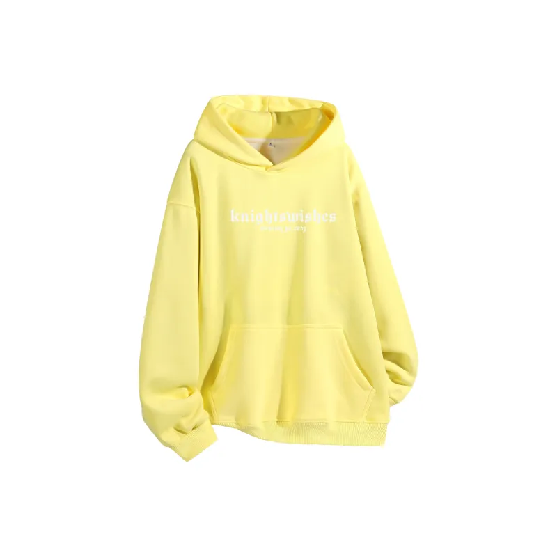 KW Thickened And Fleece Lined Sweatshirt Unisex-10