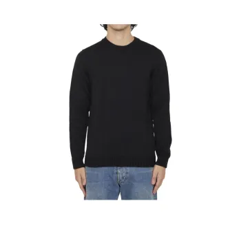 ROBERTO COLLINA Long Sleeved Crewneck Knitted Jumper