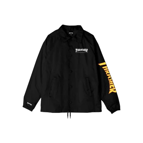 Thrasher Jacket Japan Version Unisex Black