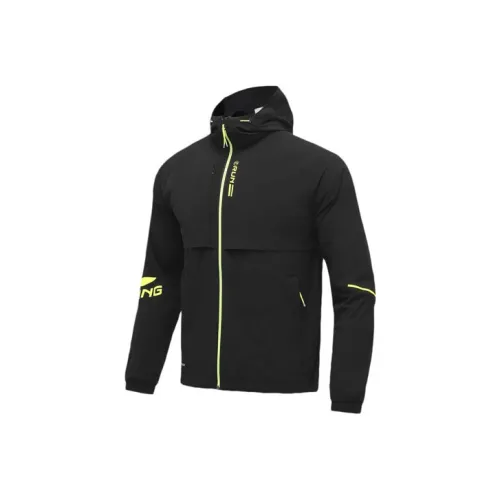 LiNing Jackets Coats Men's Black