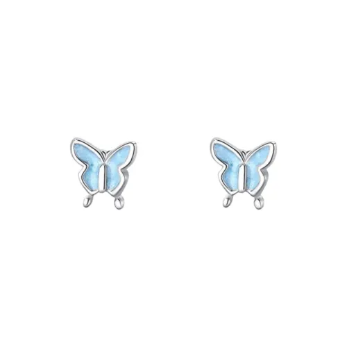 Universe Search S925 Silver Stud Earrings Women's