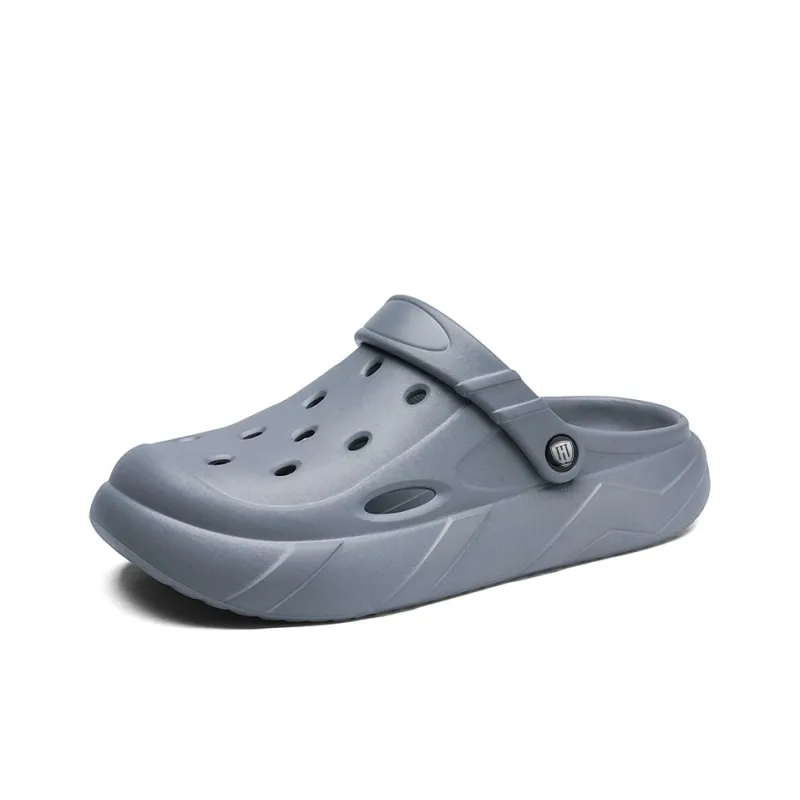 HACKBUTEER Closed Toe Slippers Unisex-17