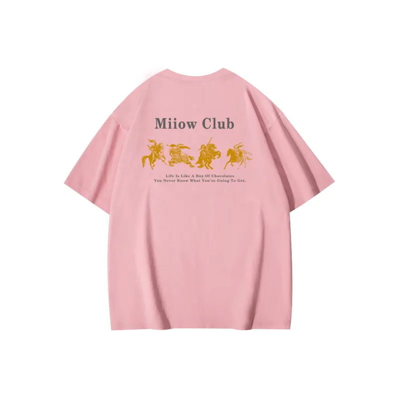 MIIOW Trendy Party Collection Cooling Summer Collection T Shirt Unisex-7