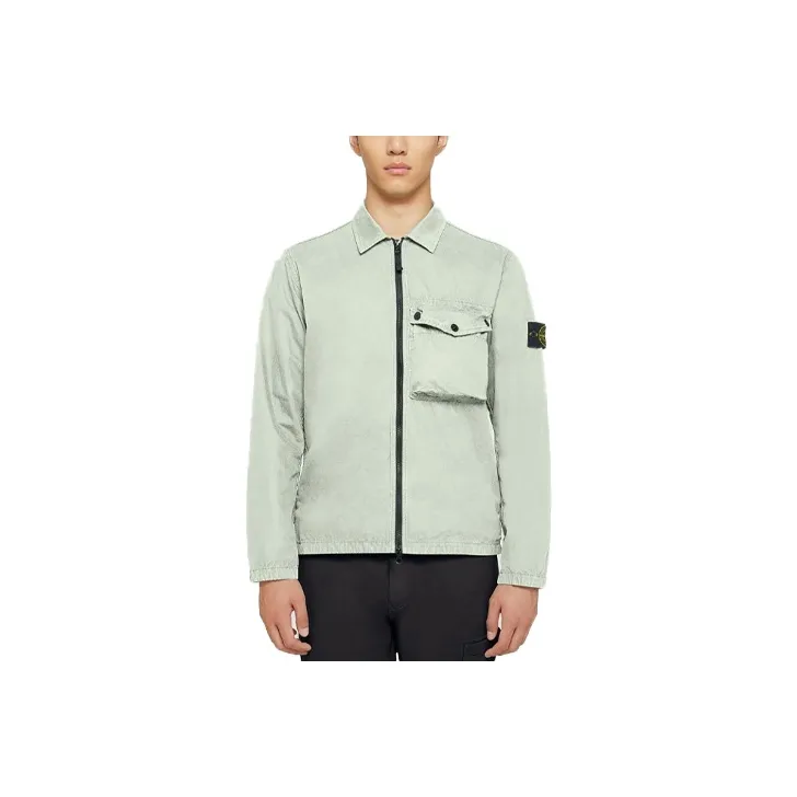 STONE ISLAND SS21 Jacket Men's Light Green-0