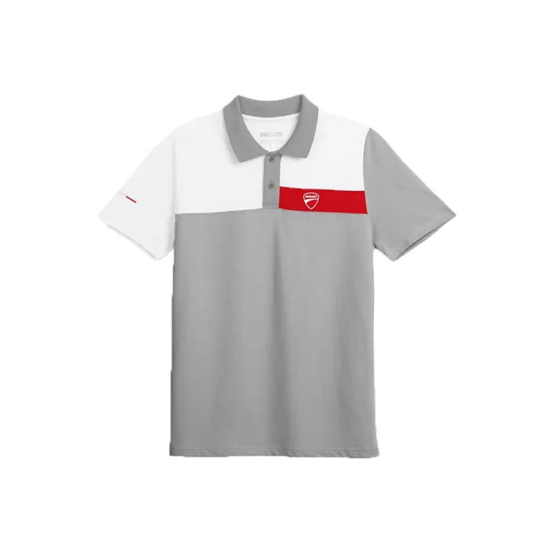 Ducati Polo Shirts Unisex Gray-0