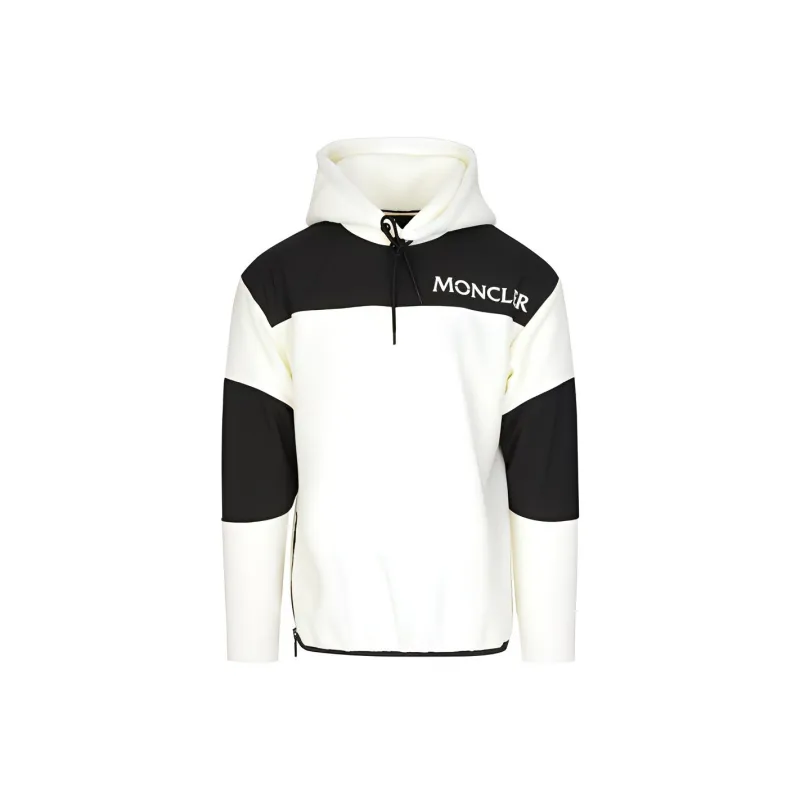 Moncler Grenoble Series Sweatshirts Men Beige Yellow-0