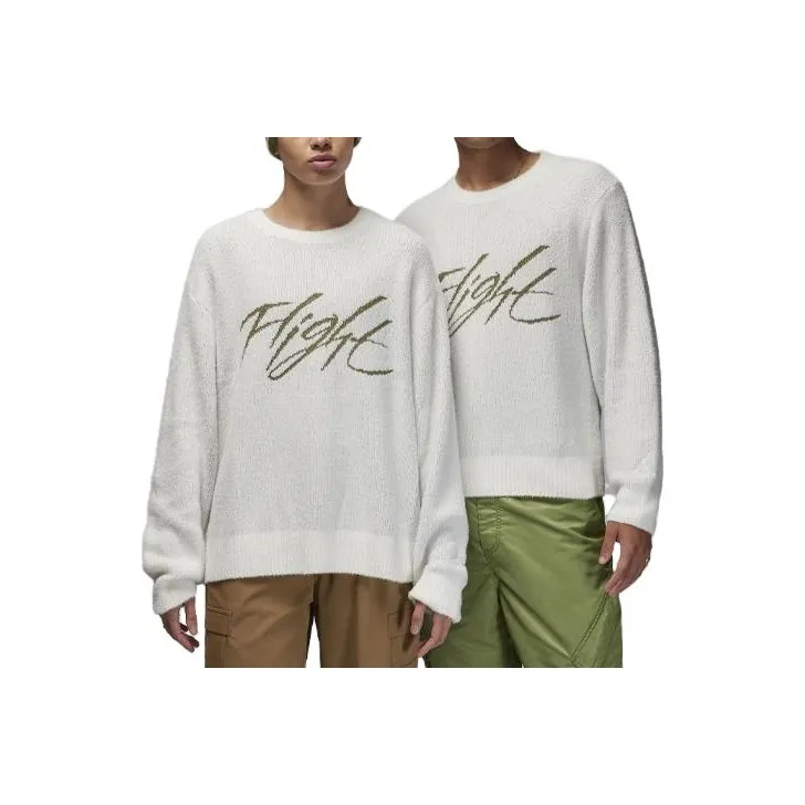 Jordan Flight Sweaters Unisex Ivory White-0