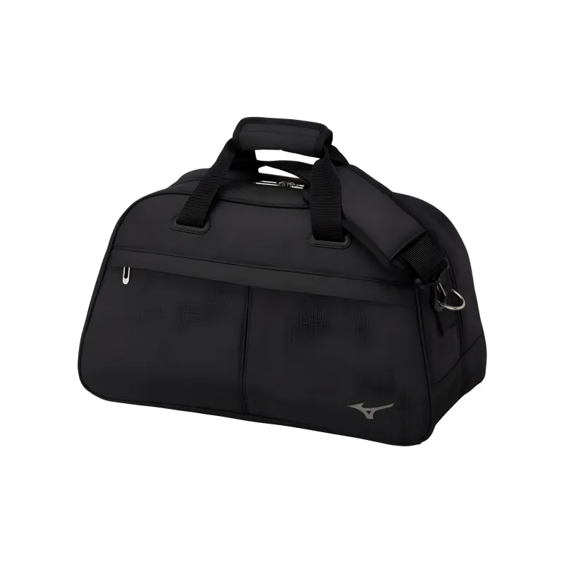 Mizuno Synthetic Fiber Boston Bag Shoulder Bag Crossbody Bag Handbag Unisex Black-0