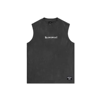 Suamoment Casual Loose Fit Sleeveless Tank Top Unisex