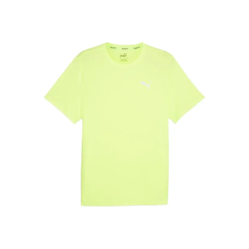 PUMA RUN FAVORITE VELOCITY T Shirt Men's Lime Green-0