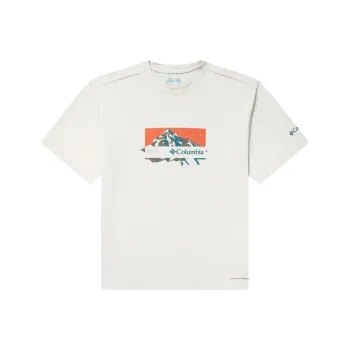 Columbia T Shirts Men Ecru