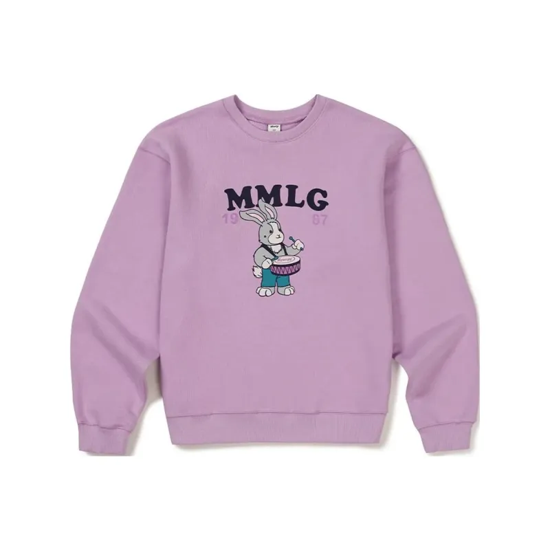 Mmlg FW24 Sweatshirt Unisex Purple-0
