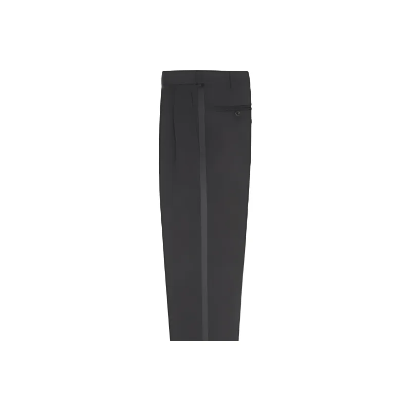 SAINT LAURENT Button Detailed Straight Leg Trousers-2