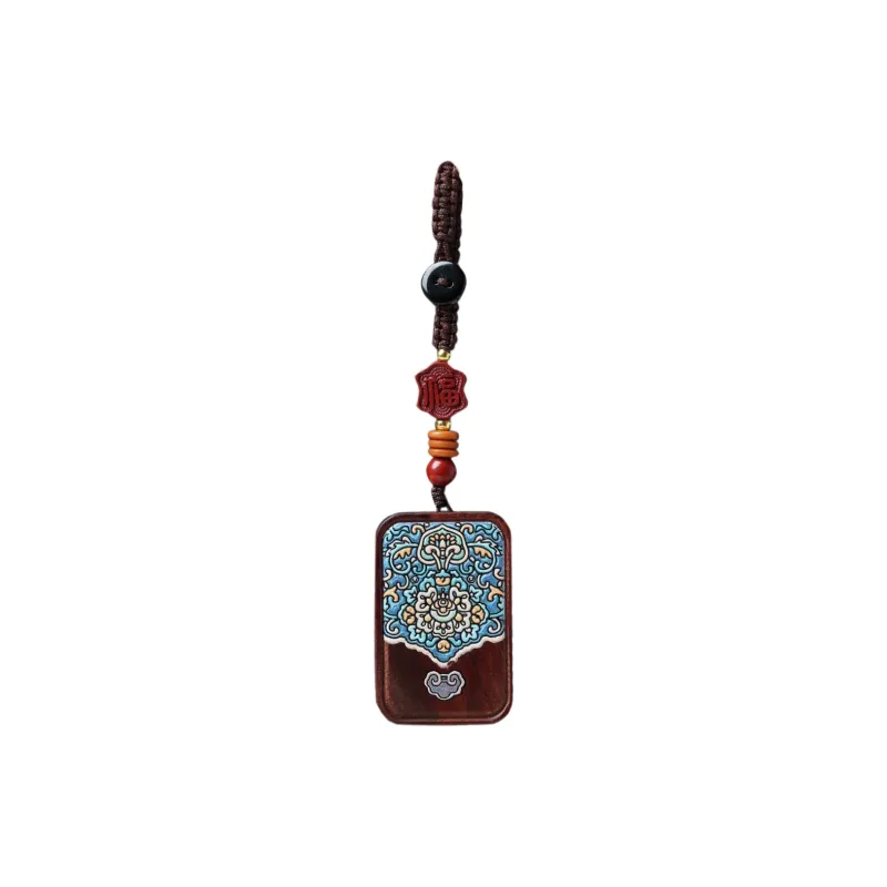 Xianyou Sandalwood Keychains Unisex-0