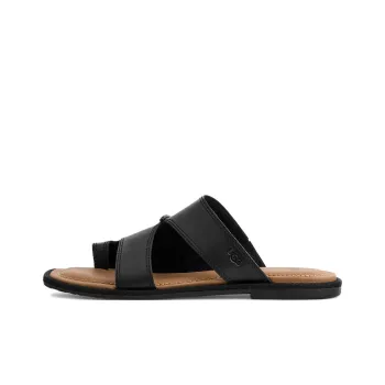 UGG Rubber Sole Abrasion Resistant Slide Slippers Women's Black
